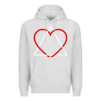 Dove Grey the adoption symbol Premium Hoodie - artisFamous