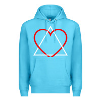 Ocean Blue the adoption symbol Premium Hoodie - artisFamous