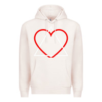 Pale Pink the adoption symbol Premium Hoodie - artisFamous