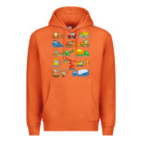 Carrot construction excavator shirt for boys girls men and women t shirt Premium Hoodie - artisFamous