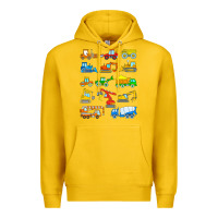 Lemon construction excavator shirt for boys girls men and women t shirt Premium Hoodie - artisFamous