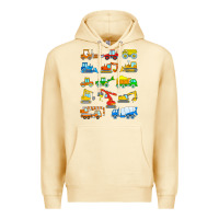 Pina Colada construction excavator shirt for boys girls men and women t shirt Premium Hoodie - artisFamous