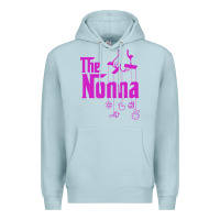 Blue Mist the nonna! italy grandmother baby hang toys Premium Hoodie - artisFamous