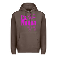 Coffee the nonna! italy grandmother baby hang toys Premium Hoodie - artisFamous
