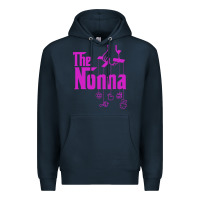 Navy the nonna! italy grandmother baby hang toys Premium Hoodie - artisFamous