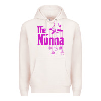 Pale Pink the nonna! italy grandmother baby hang toys Premium Hoodie - artisFamous