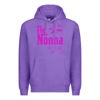 Purple the nonna! italy grandmother baby hang toys Premium Hoodie - artisFamous