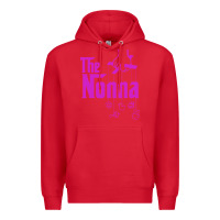 Red the nonna! italy grandmother baby hang toys Premium Hoodie - artisFamous