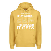 Antique Gold cool the more i play with it...the bigger it gets men women t shirt Premium Hoodie - artisFamous
