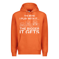 Carrot cool the more i play with it...the bigger it gets men women t shirt Premium Hoodie - artisFamous