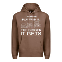 Chestnut cool the more i play with it...the bigger it gets men women t shirt Premium Hoodie - artisFamous