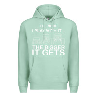 Seafoam cool the more i play with it...the bigger it gets men women t shirt Premium Hoodie - artisFamous