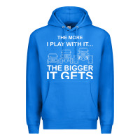 True Royal cool the more i play with it...the bigger it gets men women t shirt Premium Hoodie - artisFamous