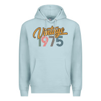 Blue Mist retro vintage 1975 women's Premium Hoodie - artisFamous