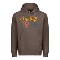 Coffee retro vintage 1975 women's Premium Hoodie - artisFamous