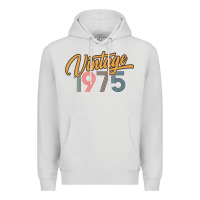 Dove Grey retro vintage 1975 women's Premium Hoodie - artisFamous