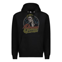 Black bowie   diamond dogs t shirt Premium Hoodie - artisFamous