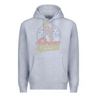 Heather Grey bowie   diamond dogs t shirt Premium Hoodie - artisFamous