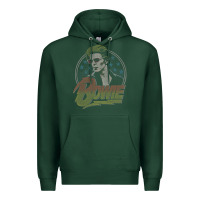 Sports Green bowie   diamond dogs t shirt Premium Hoodie - artisFamous