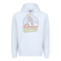 White bowie   diamond dogs t shirt Premium Hoodie - artisFamous