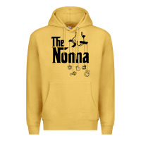 Antique Gold The Nonna! Italy Grandmother Baby Hang Toys Premium Hoodie - artisFamous
