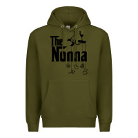 Army Green The Nonna! Italy Grandmother Baby Hang Toys Premium Hoodie - artisFamous