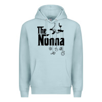 Blue Mist The Nonna! Italy Grandmother Baby Hang Toys Premium Hoodie - artisFamous