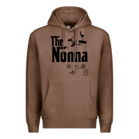 Chestnut The Nonna! Italy Grandmother Baby Hang Toys Premium Hoodie - artisFamous