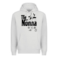 Dove Grey The Nonna! Italy Grandmother Baby Hang Toys Premium Hoodie - artisFamous