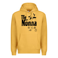 Mustard The Nonna! Italy Grandmother Baby Hang Toys Premium Hoodie - artisFamous