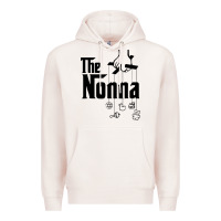 Pale Pink The Nonna! Italy Grandmother Baby Hang Toys Premium Hoodie - artisFamous