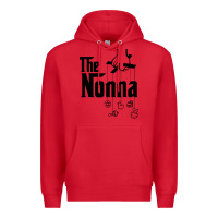 Red The Nonna! Italy Grandmother Baby Hang Toys Premium Hoodie - artisFamous