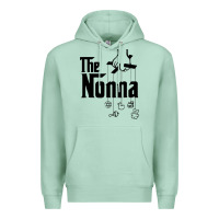 Seafoam The Nonna! Italy Grandmother Baby Hang Toys Premium Hoodie - artisFamous