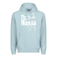 Blue Mist The Nonna! Italy Grandmother Baby Hang Toys Premium Hoodie - artisFamous