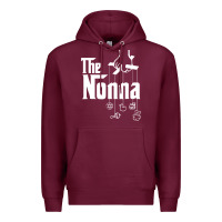 Burgundy The Nonna! Italy Grandmother Baby Hang Toys Premium Hoodie - artisFamous