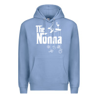 Colony Blue The Nonna! Italy Grandmother Baby Hang Toys Premium Hoodie - artisFamous
