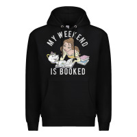 Black beauty and the beast belle my weekend is booked t shirt Premium Hoodie - artisFamous