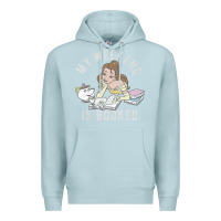 Blue Mist beauty and the beast belle my weekend is booked t shirt Premium Hoodie - artisFamous