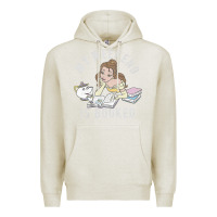 Oatmeal Heather beauty and the beast belle my weekend is booked t shirt Premium Hoodie - artisFamous
