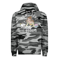 Slate Camo beauty and the beast belle my weekend is booked t shirt Premium Hoodie - artisFamous