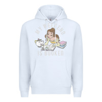 White beauty and the beast belle my weekend is booked t shirt Premium Hoodie - artisFamous