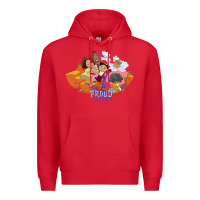 Red the proud family characters t shirt Premium Hoodie - artisFamous