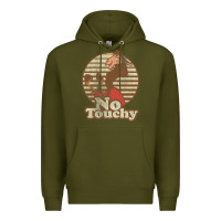 Army Green emperor's new groove kuzco llama no touchy t shirt t shirt Premium Hoodie - artisFamous