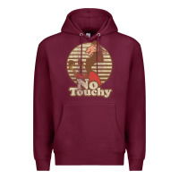 Burgundy emperor's new groove kuzco llama no touchy t shirt t shirt Premium Hoodie - artisFamous