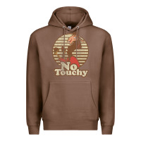 Chestnut emperor's new groove kuzco llama no touchy t shirt t shirt Premium Hoodie - artisFamous
