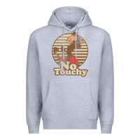 Heather Grey emperor's new groove kuzco llama no touchy t shirt t shirt Premium Hoodie - artisFamous