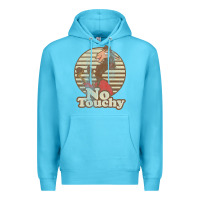Ocean Blue emperor's new groove kuzco llama no touchy t shirt t shirt Premium Hoodie - artisFamous