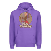 Purple emperor's new groove kuzco llama no touchy t shirt t shirt Premium Hoodie - artisFamous