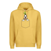 Antique Gold goofy pocket goofy pocket t shirt Premium Hoodie - artisFamous