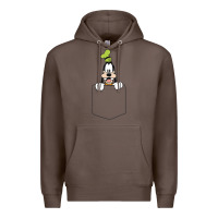 Coffee goofy pocket goofy pocket t shirt Premium Hoodie - artisFamous